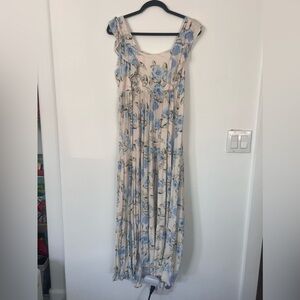 Floral maxi dress